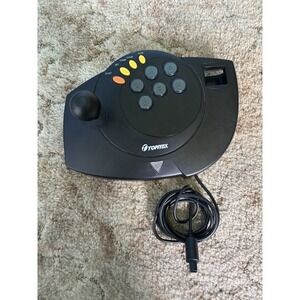 Sega Dreamcast Topmax Enforcer Arcade Fight Stick Joystick Controller Black